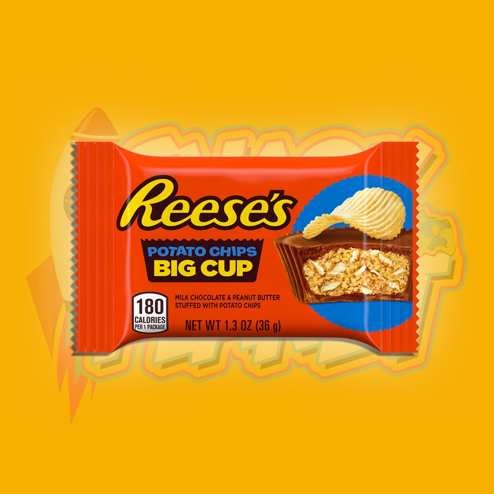 REESE'S BIG CUP WITH CHIPS 36G – Snack Planet