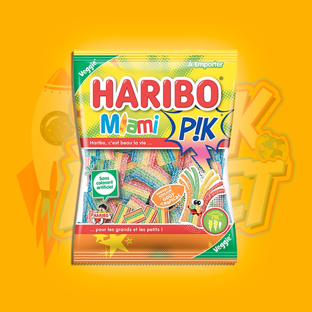 HARIBO MIAMI PIK TROPICAL 120G Snack